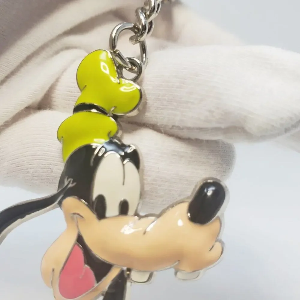 Disney Goofy 3-D Enamel Green Hat Keychain